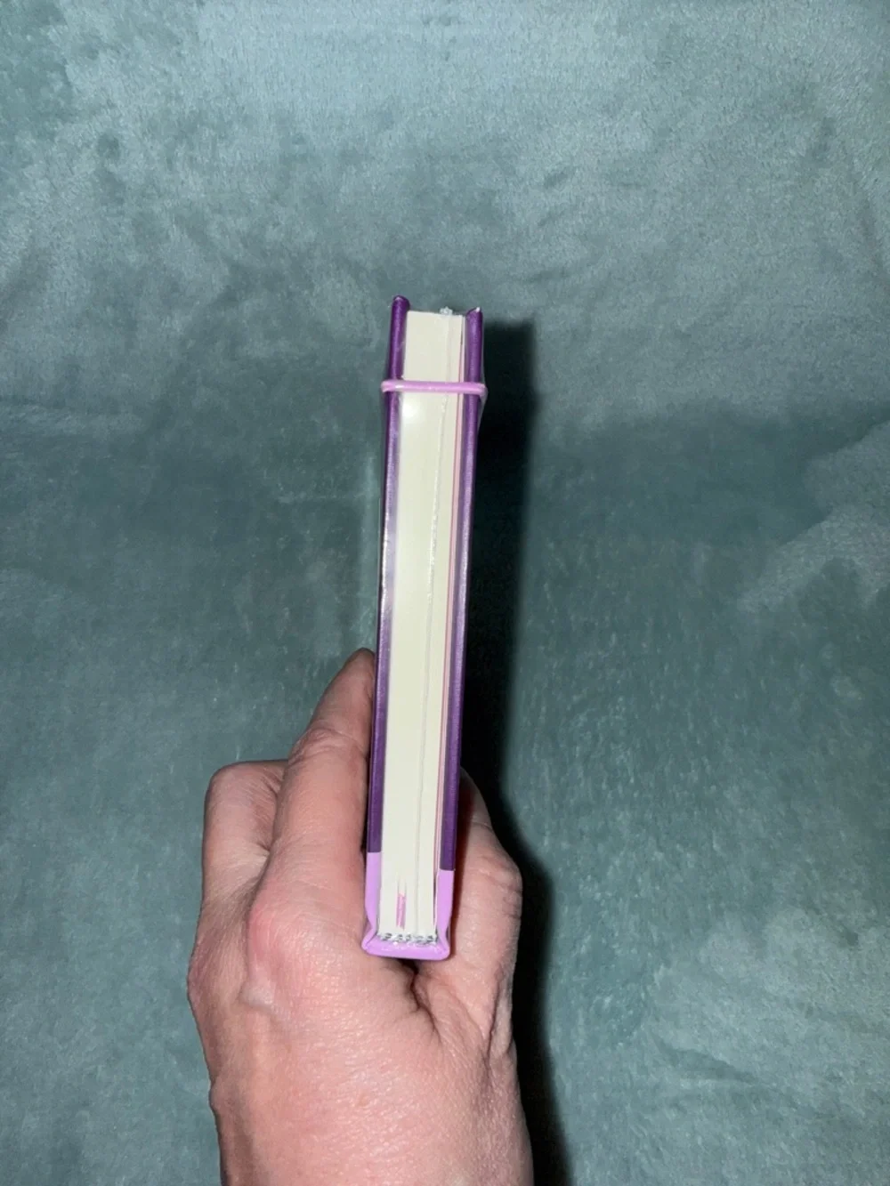 kate spade Purple and Lavender Hardcover Journal with Monogram